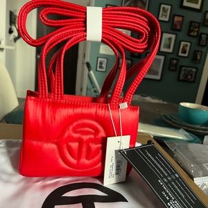 Small Red Puff Telfar